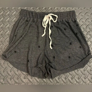 ENTI Womens Star Shorts Drawstring with Elastic Waistband Soft Comfy Cozy